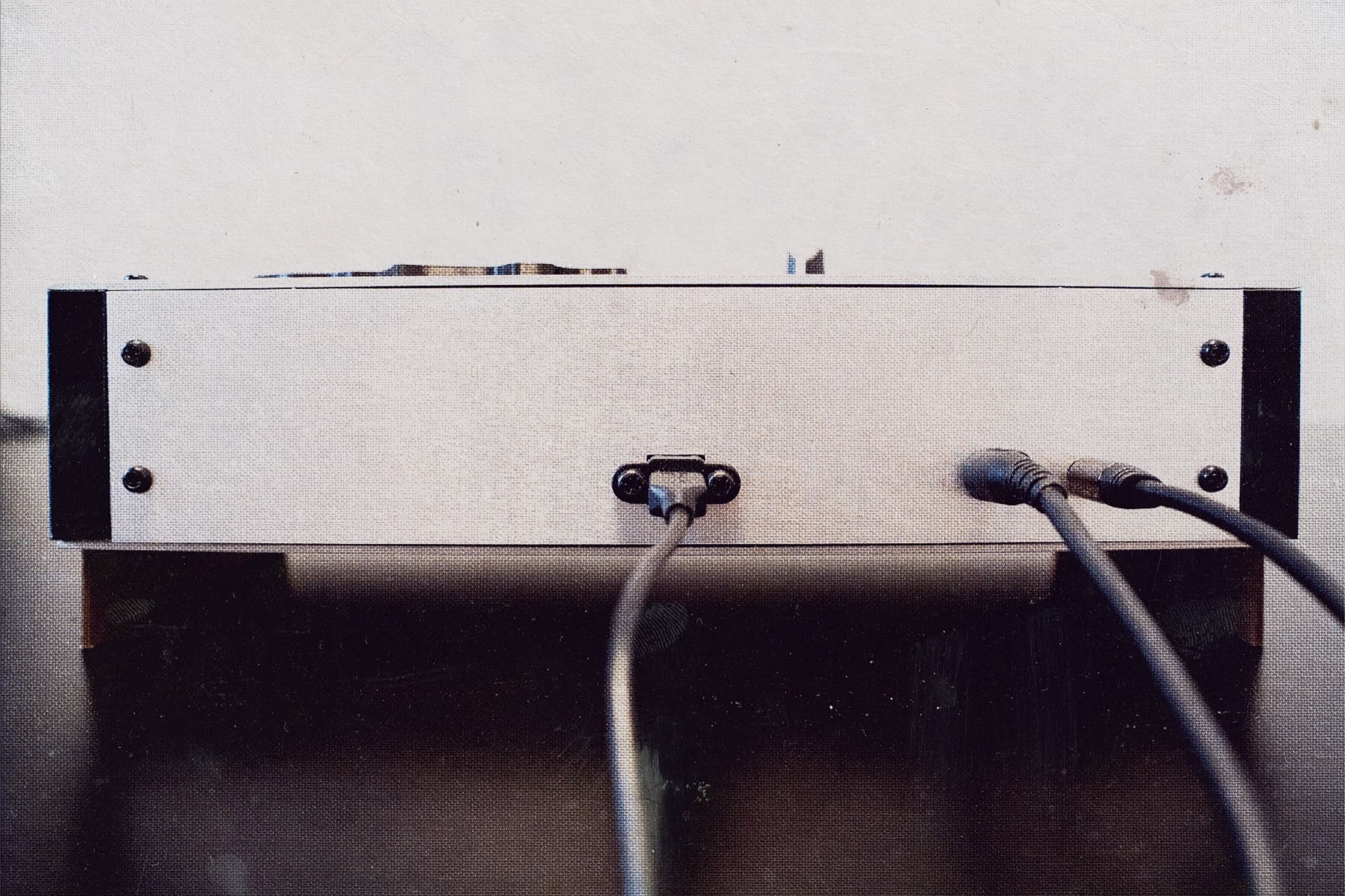 The instrument's ports and connections