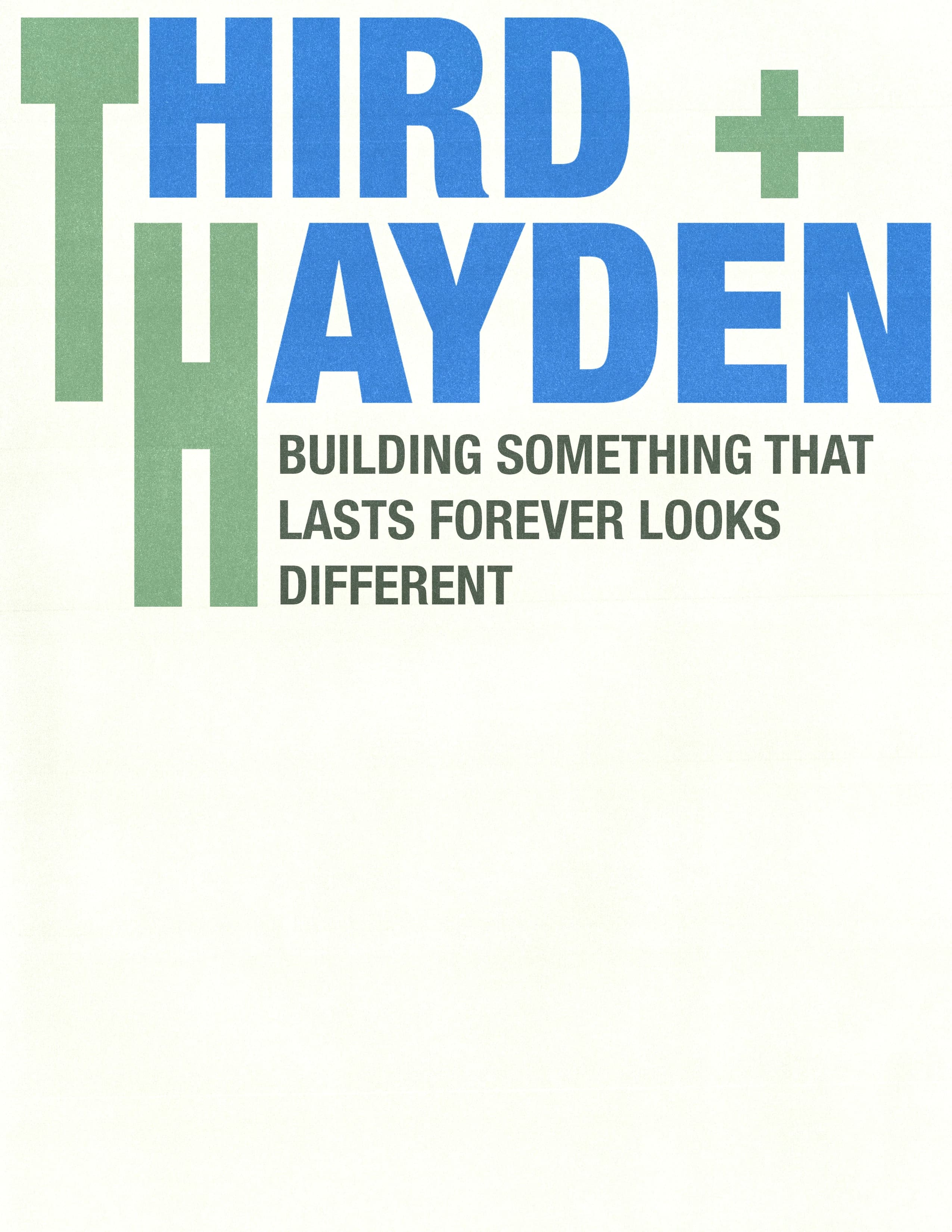 Third + Hayden brand poster 4 of 10